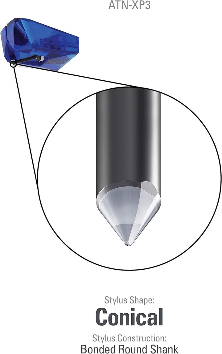 Audio-Technica ATN-XP3 Ersatznadel für at-XP3 blau ATN-XP3 Stylus, ATN-XP3 Stylus