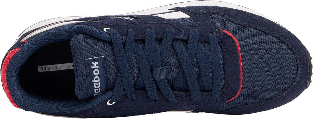 Reebok Unisex Gl1000 Sneaker 36.5 EU Vecnav Ftwwht Vecred, 36.5 EU Vecnav Ftwwht Vecred