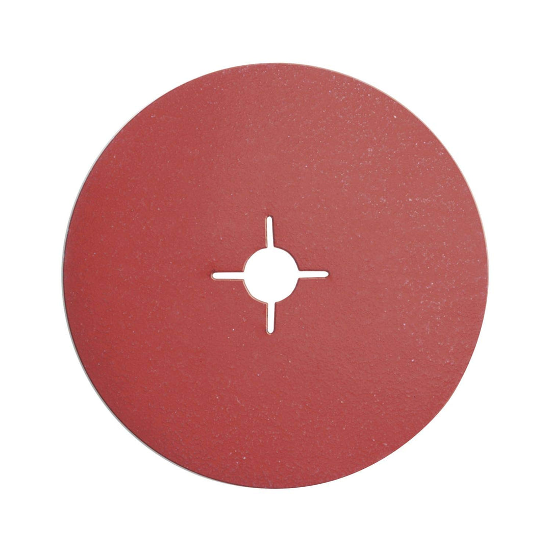 3M 727413 Fiberscheibe Cubitron 987C ø 125 x 22 mm Korn 60 für Metallschliff, rot