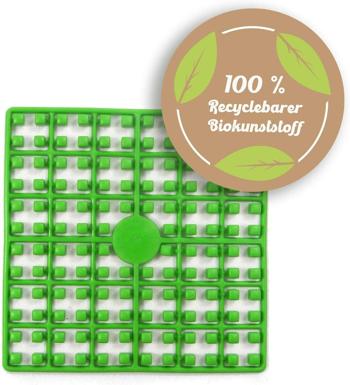 Pracht Creatives Hobby Pixel P31264 Mosaik Geschenkverpackung Frösche, Pixelbild mit Rahmen, kinderl
