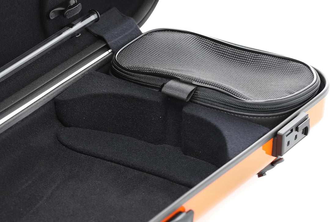 GEWA Violinkoffer AIR 2.1 orange hochglanz, mit zusätzlichem Seitengriff, Made in Germany orange mit