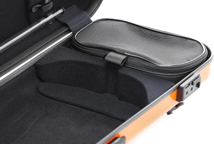 GEWA Violinkoffer AIR 2.1 orange hochglanz Made in Germany orange ohne zusätzlichen Seitengriff, ora