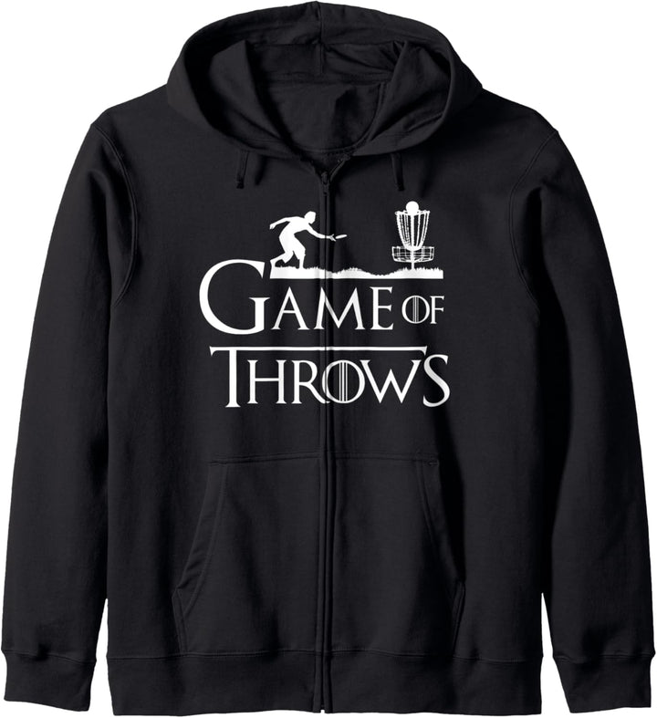 Frisbee Golf Shirt Game of Throws Disc Golf Shirts Herren Damen Kapuzenjacke