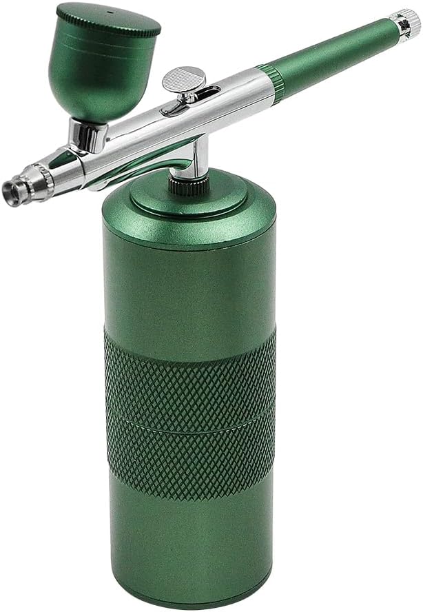 WANGCL Tragbares Airbrush-Set, 30 PSI Hand-Akku-Airbrush-Set, wiederaufladbar, Dual-Action-Mini-Airb