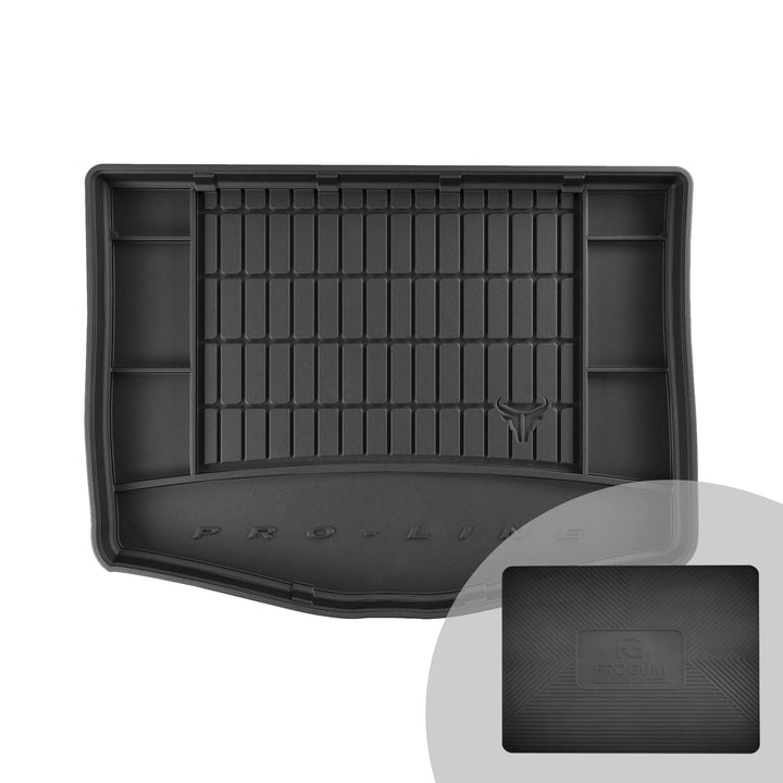 FROGUM ProLine 3D Gummimatte Exklusive Auto Kofferraummatte Kofferraumwanne für Ford C-Max II 2010-2