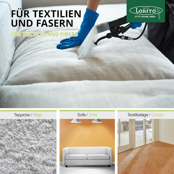 Lorito Profi Sprühextraktionsgerät Auto Polster Teppich, Reiniger Teppichreinigungsmaschine Waschsau