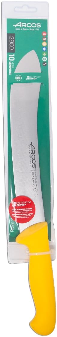 Arcos Fleischermesser und Fleischmesser - Serie 2900 - Klinge 25 cm aus Nitrum Edelstahl - Griff aus