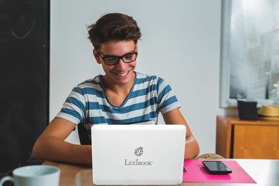 LEXIBOOK LAPTAB 10 Laptop mit Touchscreen, entworfen für die ganze Familie, pädagogische und lustige