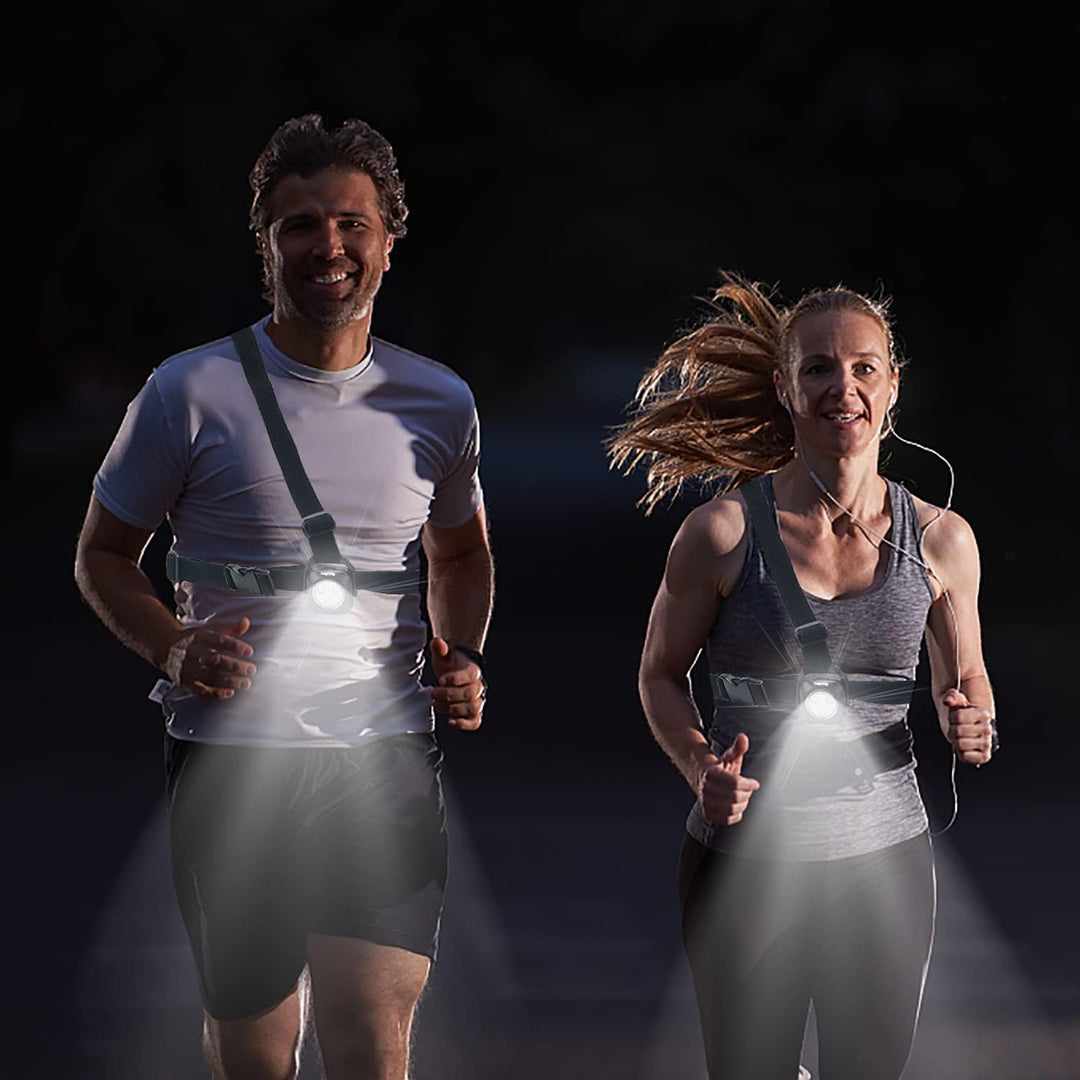 Suptig Lauflicht, Brustlicht, Laufgürtel Licht für Camping, Wandern, Laufen, Joggen, Gehen, Outdoor-