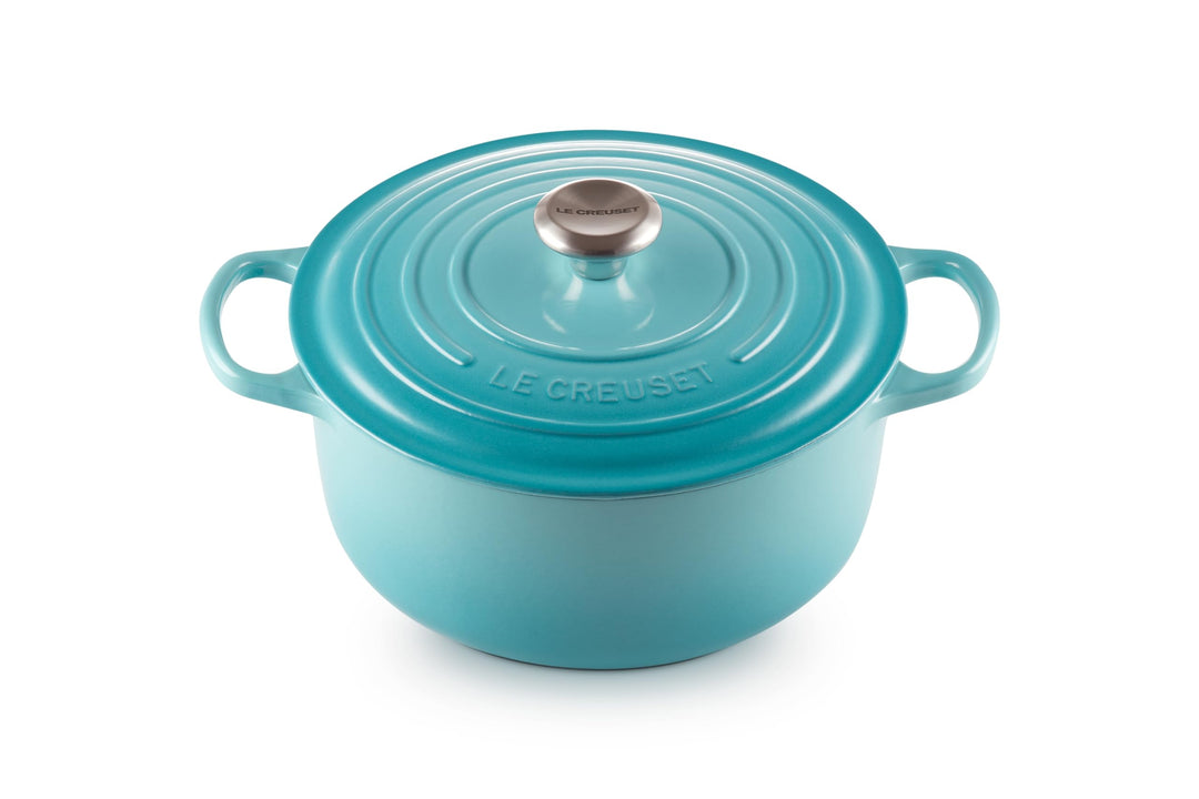 Le Creuset Signature Gusseisen-Bräter mit Deckel, Ø 26 cm, Rund, Für alle Herdarten und Induktion ge