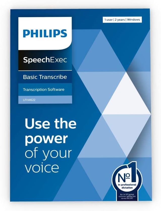 Philips Software SpeechExec 11 Basic Transcription Box – Abonnement für 2 Jahre