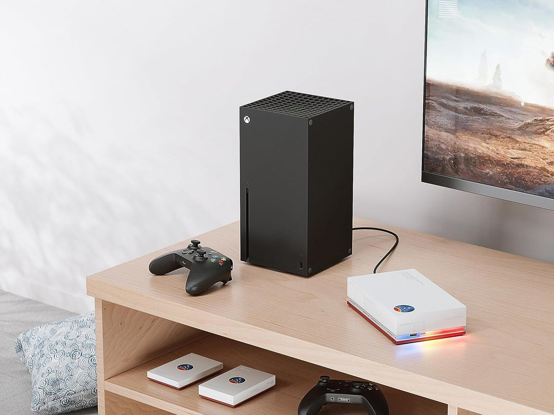 Seagate FireCuda Gaming HDD 2 TB, tragbare externe Festplatte, PC Gaming, Starfield Special Edition,