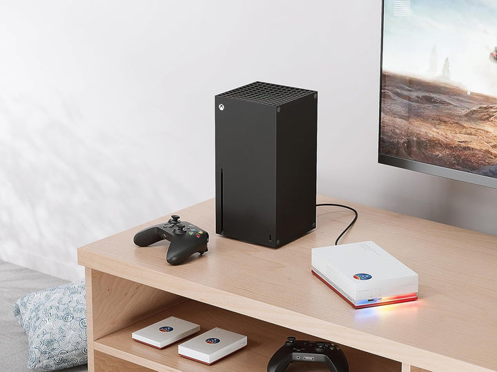 Seagate FireCuda Gaming HDD 2 TB, tragbare externe Festplatte, PC Gaming, Starfield Special Edition,