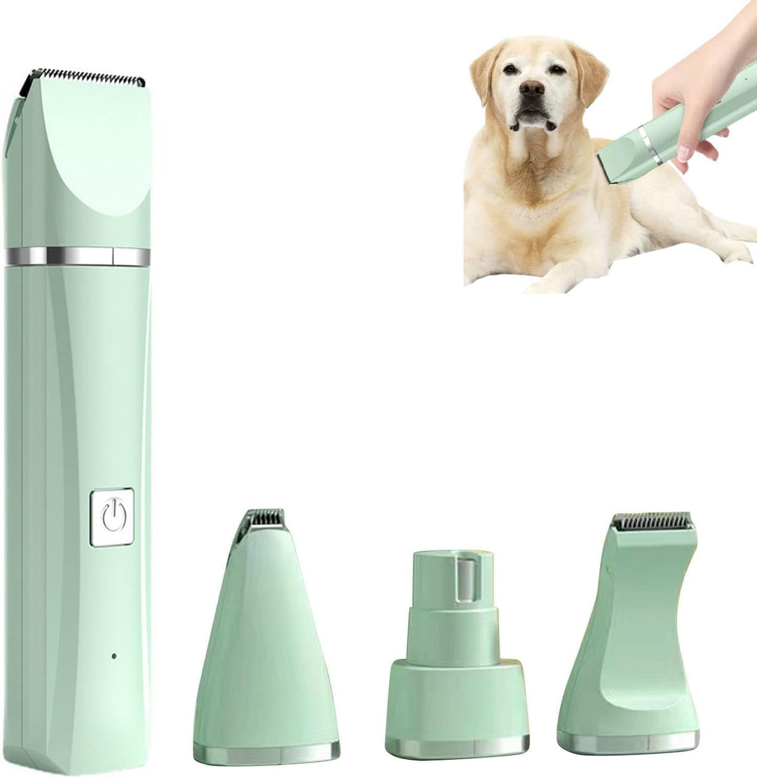 Hundeschermaschine Für Die Fellpflege, Hundeschermaschine, Fellpflege-Set, 4-in-1, Wiederaufladbar,