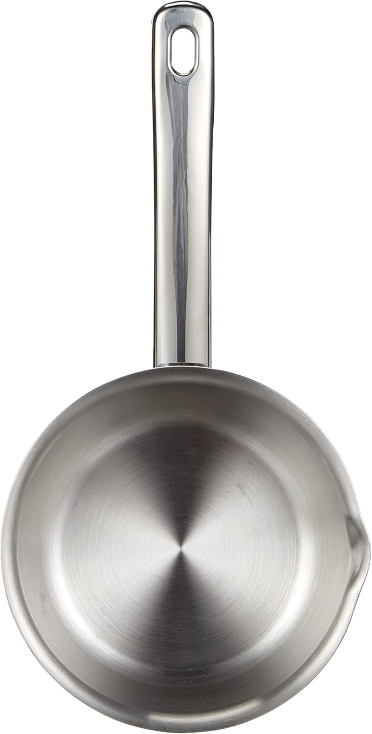 IBILI CAZO INOX 18% Prisma Con Mango MET.14 cm, Stainless Steel, Silber, 14 cm 14 cms, 14 cms