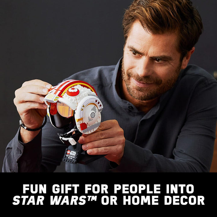LEGO Star Wars Luke Skywalker (Red Five) Helm 75327 Bauset für Erwachsene; Star Wars Sammlerstück fü