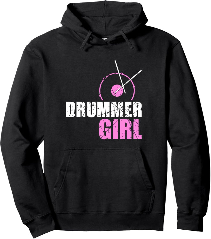 Ich bin Schlagzeugerin Pullover Hoodie