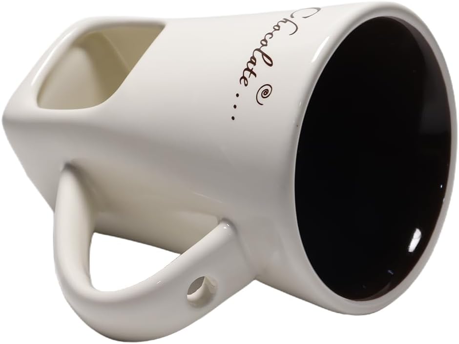 Schokoladenfondue-Becher-Set, 130 ml Keramik-Fondue-Becher, Hot Pot Melt Cup, mit Zinken, Schokolade