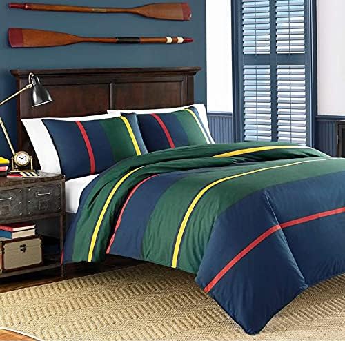 Nautica Home Heritage BETTWÄSCHE Set 100% Baumwolle 200X200 + 2X80X80 Kissenbezug, 200x200