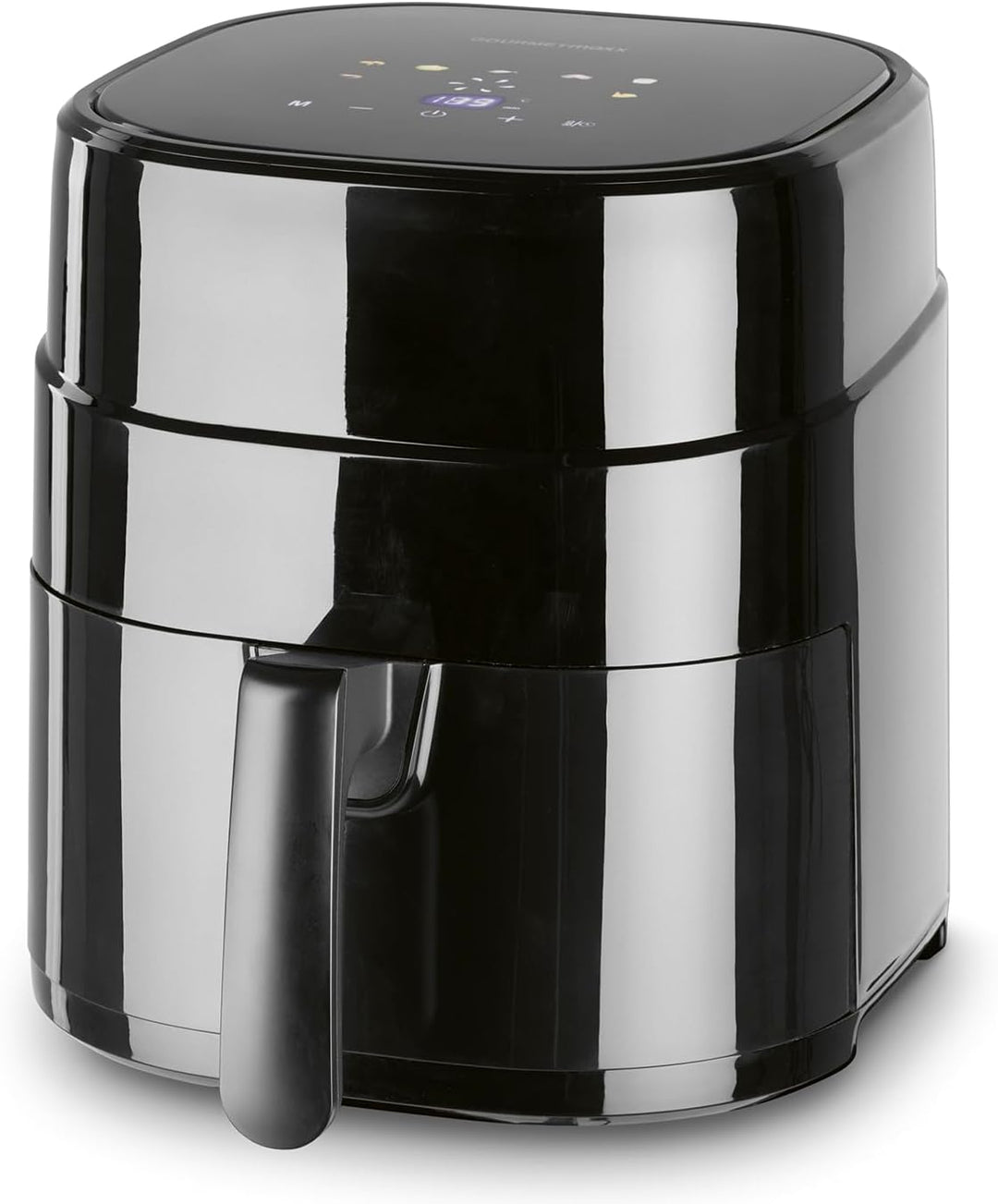 GOURMETmaxx Heissluftfritteuse 4,5L – Airfryer 1400W mit digitalem Farbdisplay, Timer, automatischer