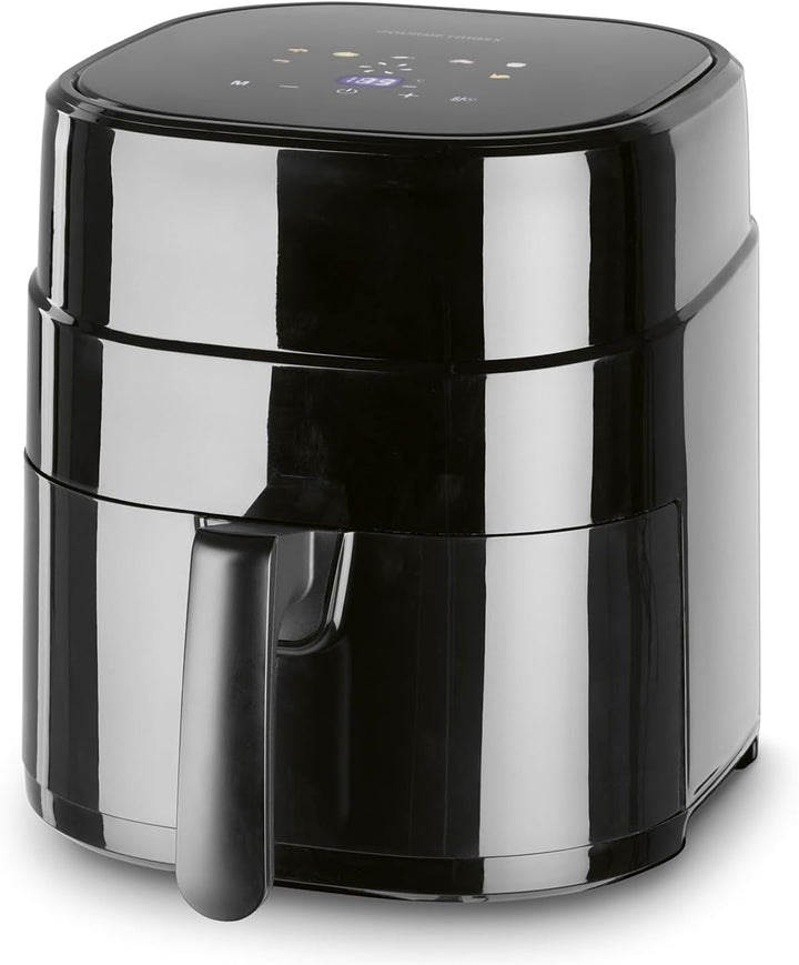 GOURMETmaxx Heissluftfritteuse 4,5L – Airfryer 1400W mit digitalem Farbdisplay, Timer, automatischer