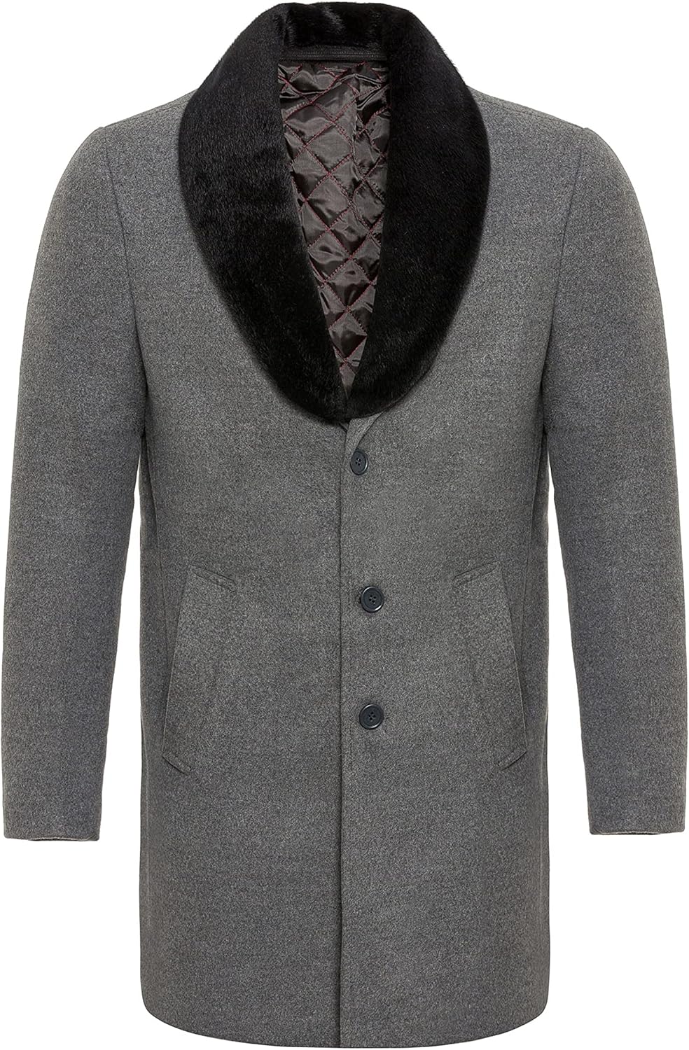 Redbridge Herren Jacke Trenchcoat Mantel M Grau, M Grau