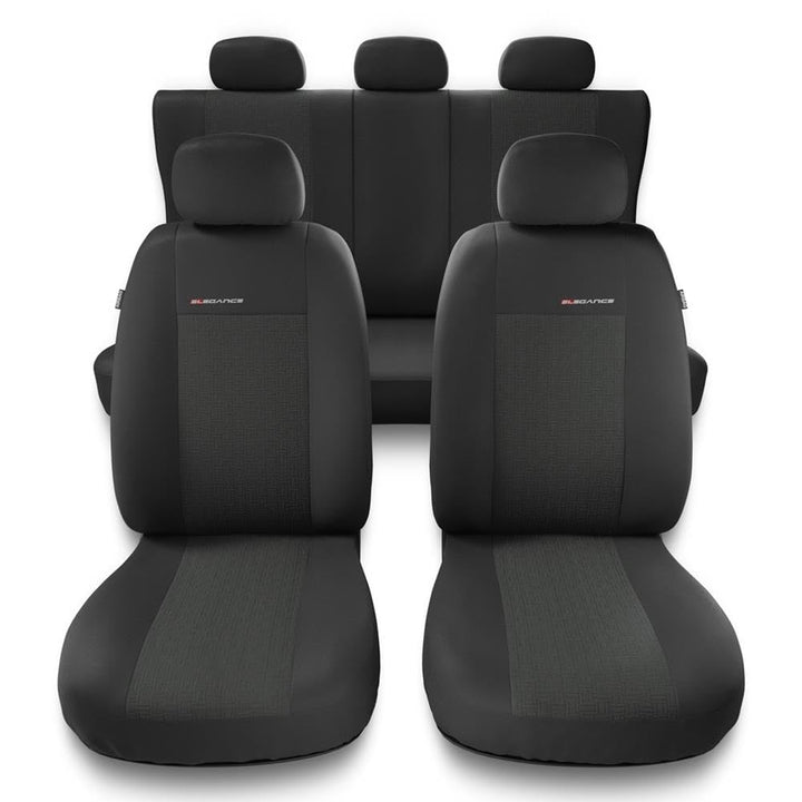 Mossa - Universal Sitzbezüge Auto kompatibel mit VW Volkswagen Tiguan I, II, III (2007- ) - Autositz