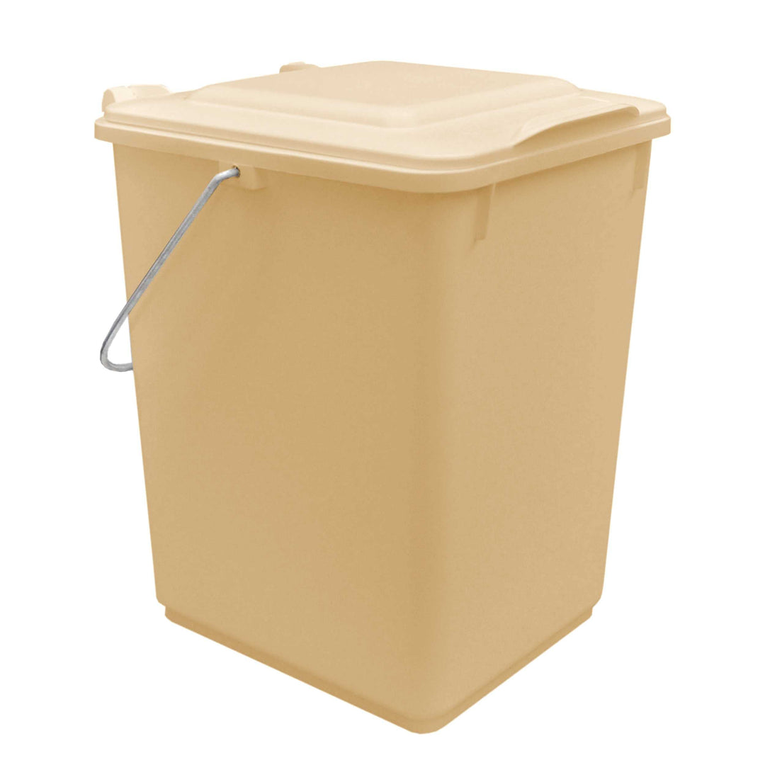 SULO Bio Boy 10 Liter mit Deckel und Henkel – Geruchsdicht und leicht Abwaschbar – Als Bio Mülleimer
