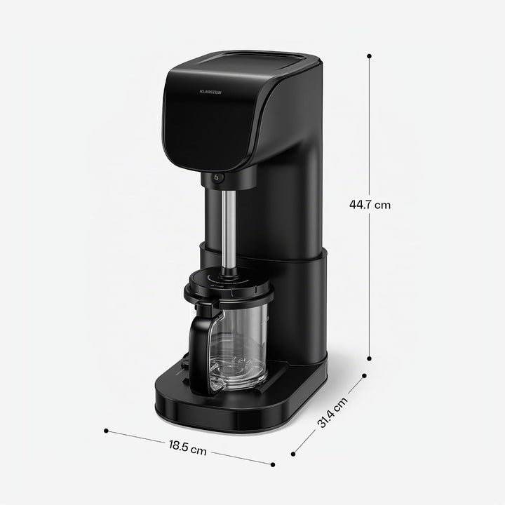 Klarstein Velaire Eismaschine – 500-W-Eismaschine, 3 Behälter à 0,6 l (insgesamt 1,8 l), 10 Programm