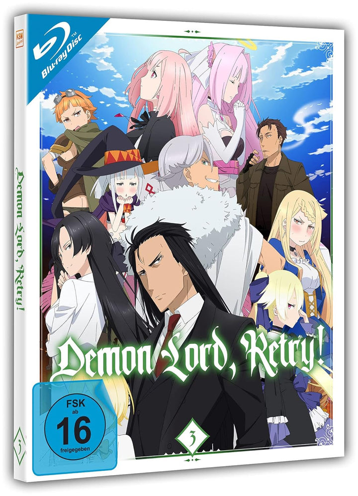 Demon Lord, Retry! - Vol.3 (Ep. 9-12) [Blu-ray], Blu-ray
