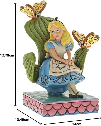 Disney 6001272 Traditions Neugieriger und Neugieriger Alice Figurine