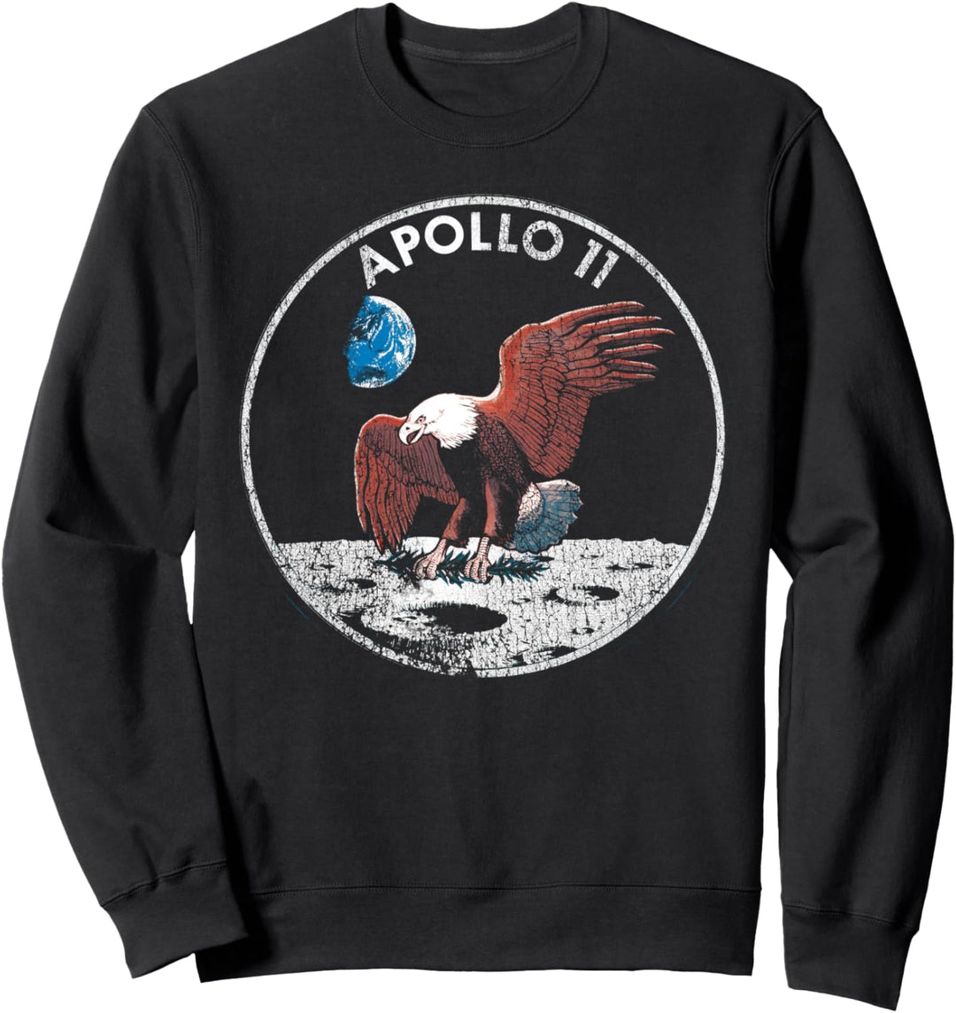 NASA Apollo 11 Vintage Eagle Emblem Sweatshirt
