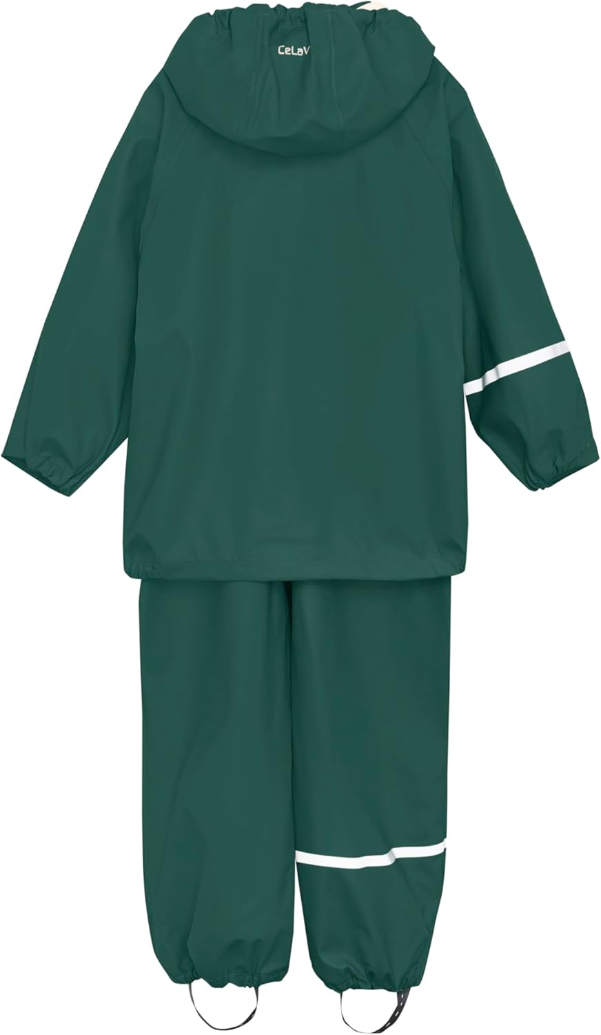 Celavi Jungen Celavi 2-piece Rain Suit in Many Colours Regenjacke, Grün (Ponderosa Pine 923), 3-4 Ja