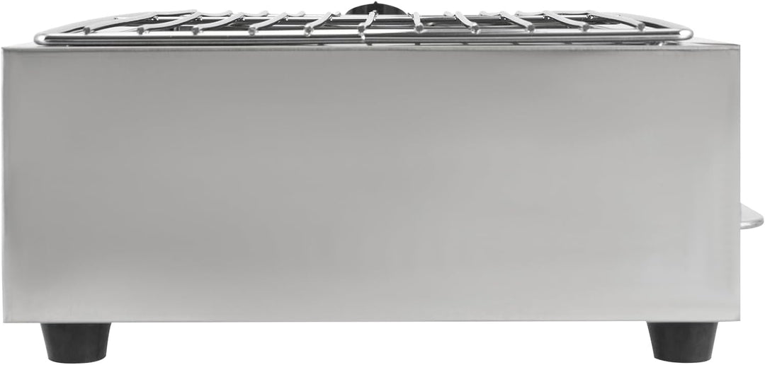 Elektrischer Grill Kocher Profi Gastro Grillplatte Grillofen mit einstellbarer Temperatur Grill Brae