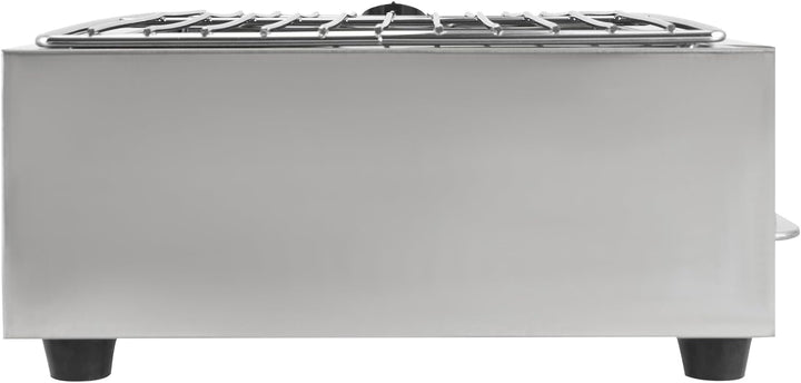 Elektrischer Grill Kocher Profi Gastro Grillplatte Grillofen mit einstellbarer Temperatur Grill Brae
