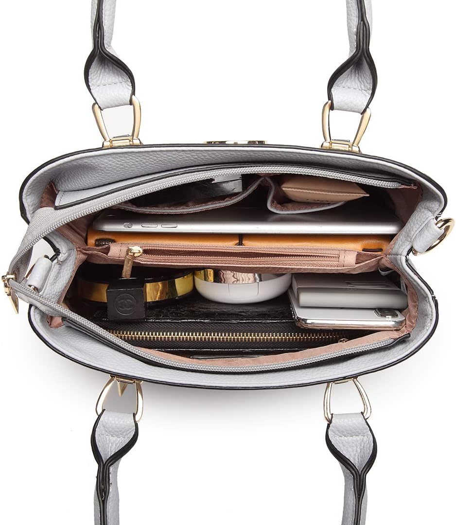 Miss Lulu Handtasche Damen,Exquisitem Handtasche Damen Mittelgross,Lychee Muster Tasche Damen,Hochwe