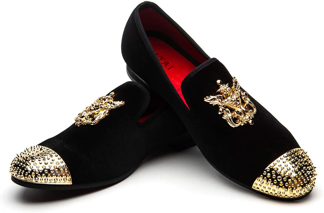 JITAI Herren leichte Schuhe Kunstleder Slipper für Männer und Mode Mokassins Herren Freizeitschuhe 4