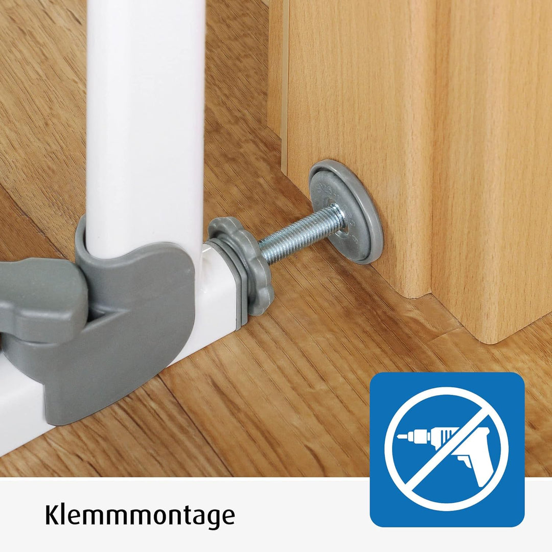 reer Türgitter und Treppengitter Advanced zum Klemmen, kein Bohren, automatisches Schliessen, Durchg