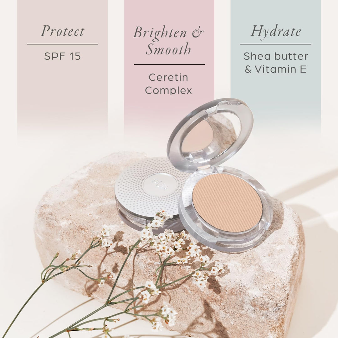 Pur Minerals 4-In-1 Pressed Mineral Makeup Light, 0.28 Ounce 47007813 Ln6 Light 8 g (1er Pack), Ligh