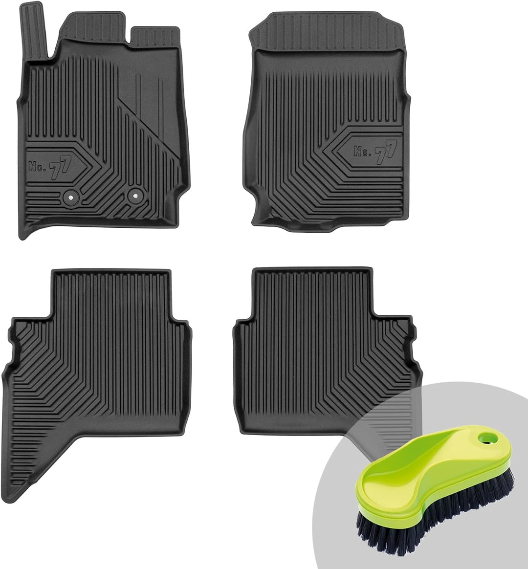 FROGUM No.77 Gummimatten Ganzjahresset von Auto Fussmatten Autofussmatten für Ford Ranger V Raptor 2