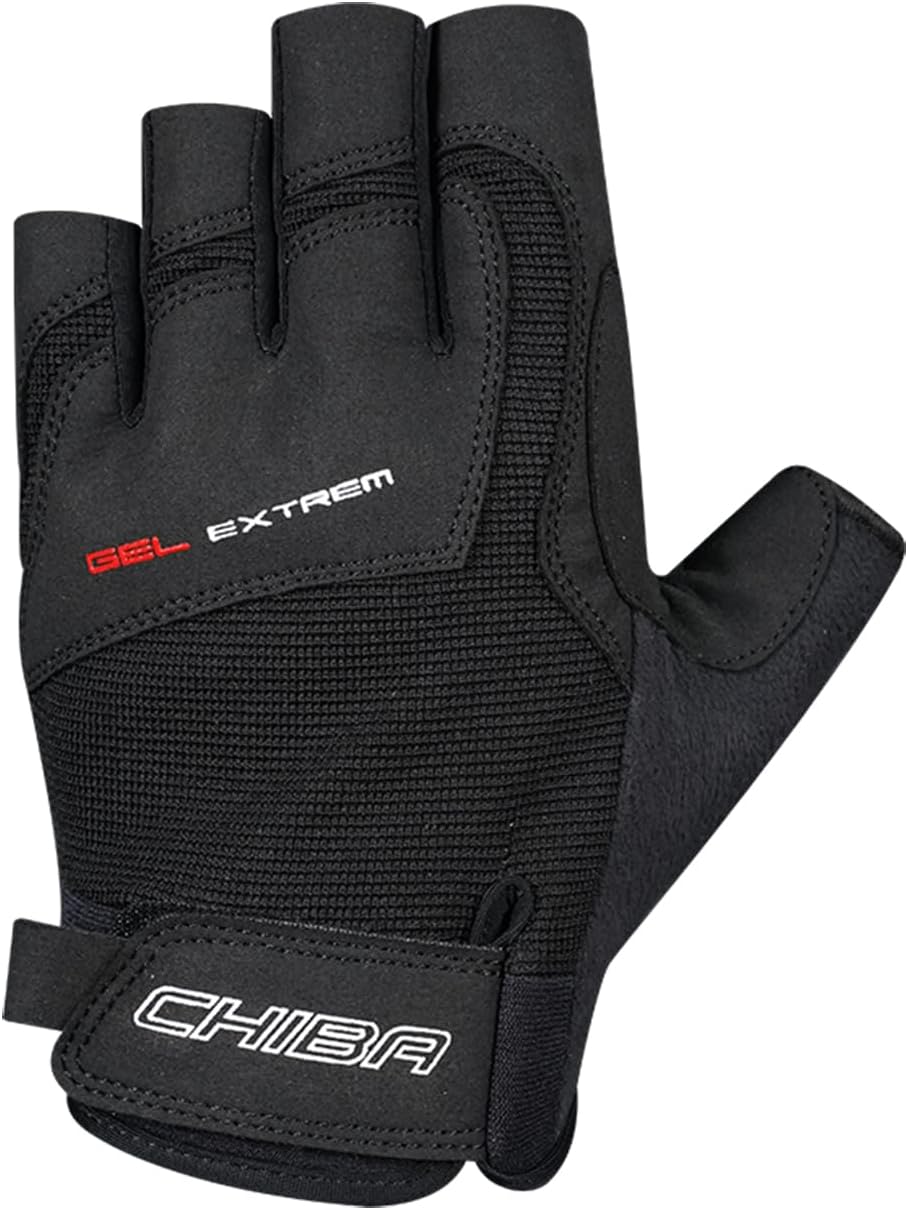 Chiba Erwachsene Handschuh Gel Extrem XL Schwarz, XL Schwarz