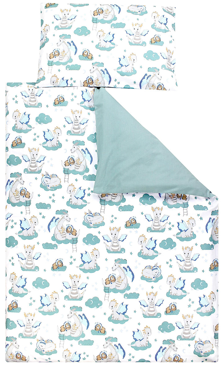 TupTam Kinder Bettwäsche Set Babybettwäsche Bettbezug 100 x 135 120 x 90 Kissenbezug 40 x 60 Jungen