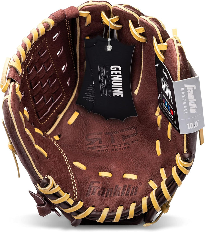 Franklin Sports Baseballhandschuhe – RTP Pro Baseball Feldhandschuh – Infield, Outfield Handschuhe 2
