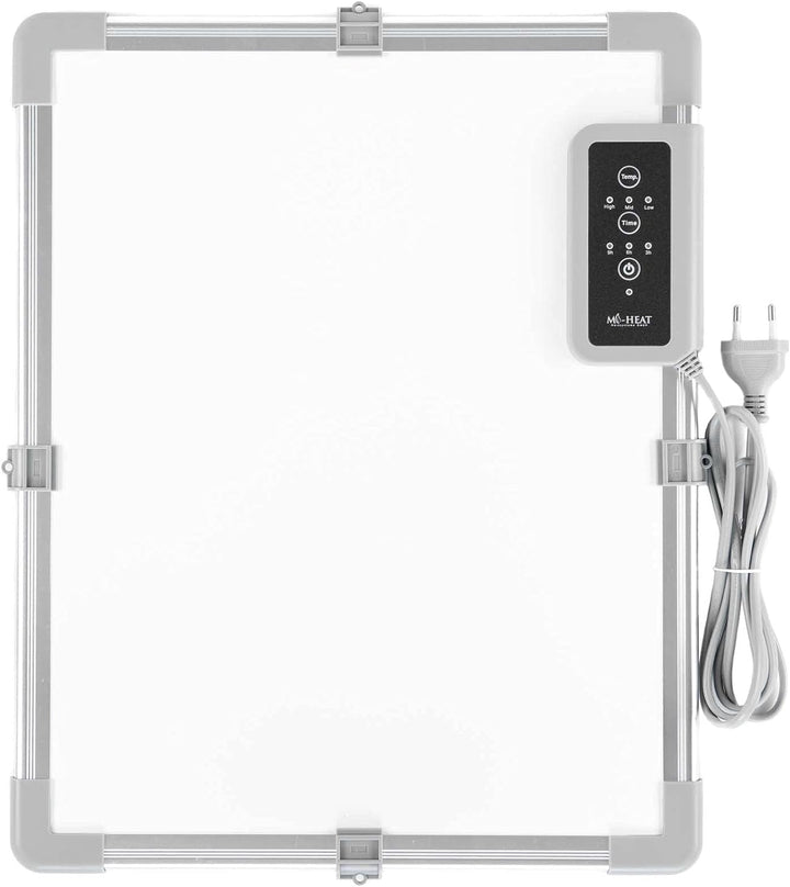 Infrarot Schreibtisch-Heizung 36x45cm Wärmeplatte 117W Arbeitsplatz Büro Home Office Kassen Empfangs
