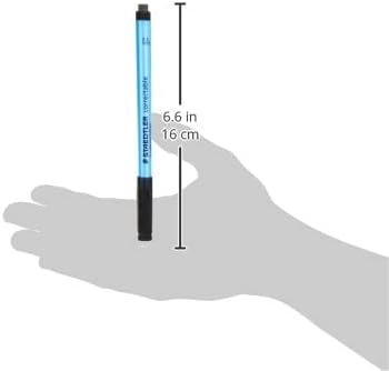 STAEDTLER Folienstift Lumocolor correctable, trocken abwischbar, integrierter Wischer am Stiftende,
