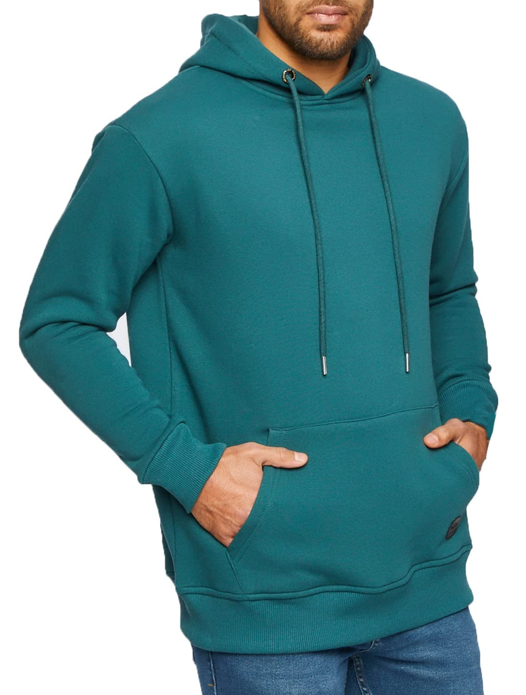 Leif Nelson Herren Hoodie Pullover mit Kapuze Oversize Kapuzenpullover für Männer Pulli Longsleeve S