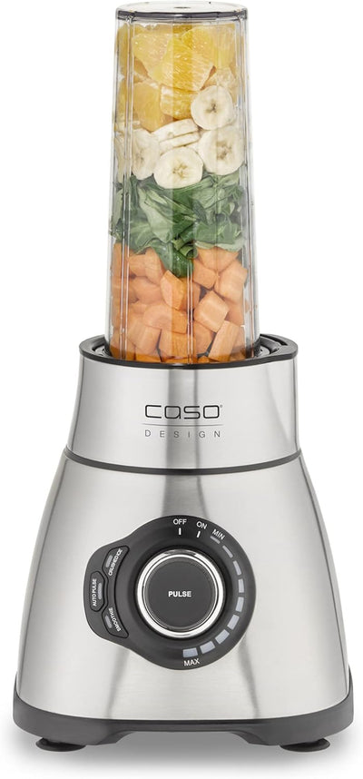 CASO B 1800 PowerBlender-Set - Standmixer, 28.000 U/min, Glasbehälter 1,75 L, inkl. Trinkflasche und