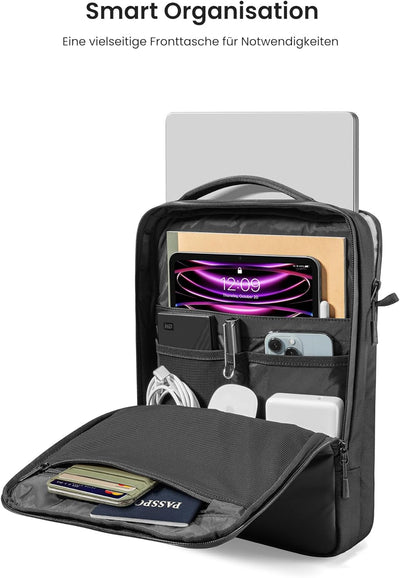 tomtoc 360° Laptop Tasche Hülle für 15-Zoll Neu MacBook Air M2 2023 A2941, 16 Zoll MacBook Pro M2/M1