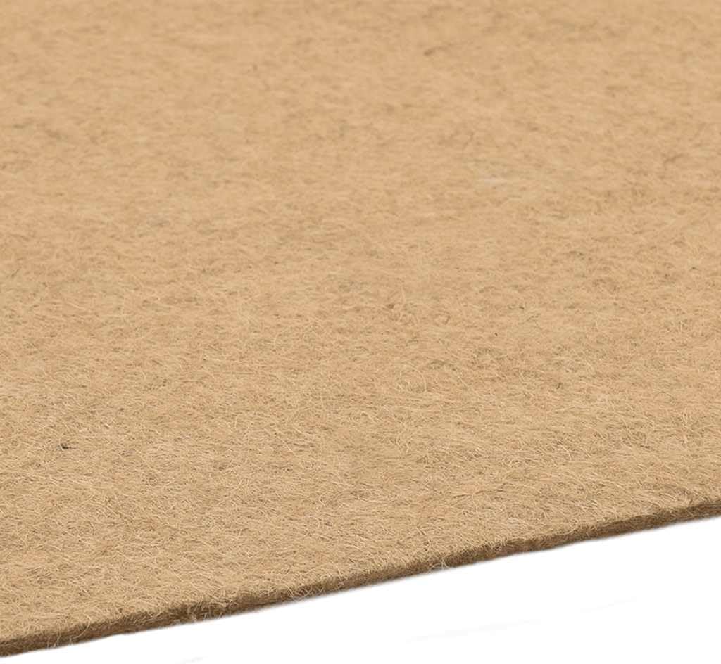 vidaXL Nagermatte Hanf 1x1 m 5 mm, Nagerteppich, Nagermatte 100% Hanf, Hanfmatte für Nagetiere, Hanf
