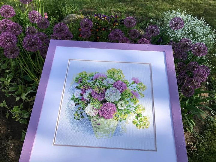 Riolis 1846 Kreuzstich-Set, Mehrfarbig, 30x30 cm